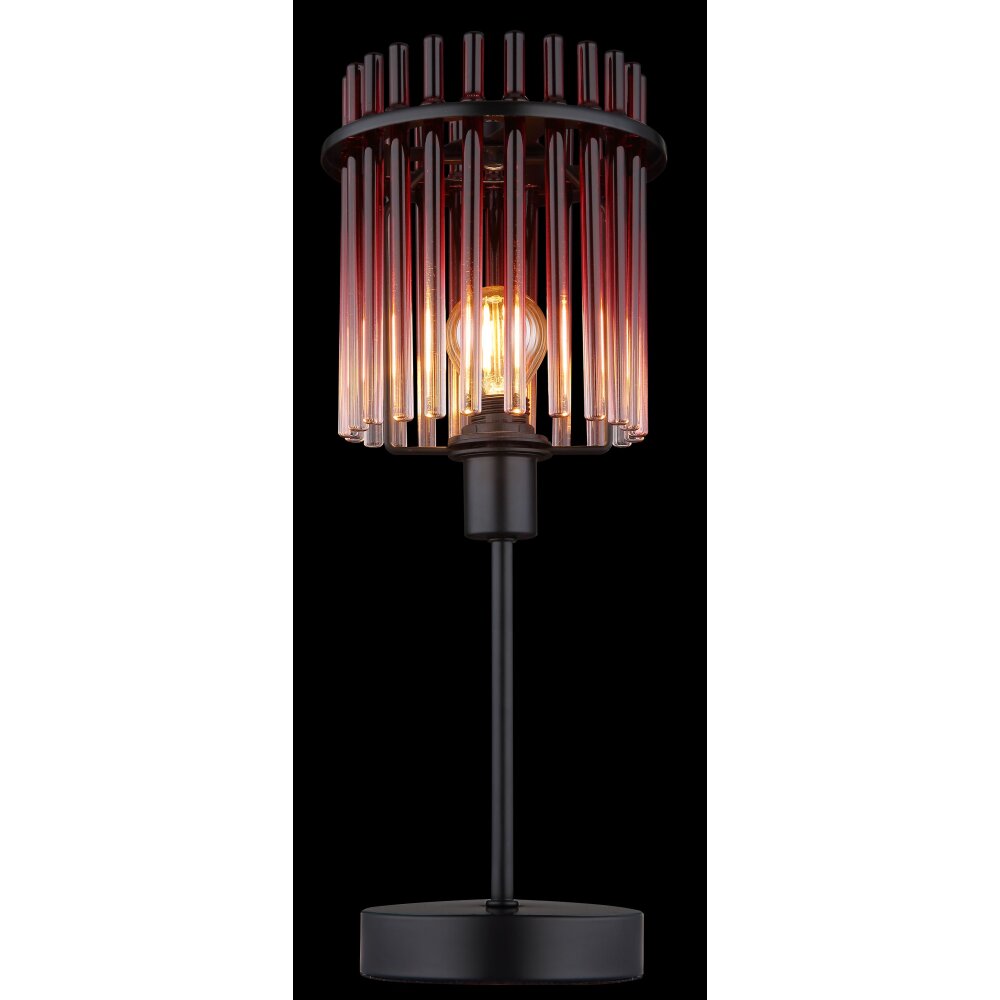 Illuminazione Globo Lighting Gorley Lampada da tavolo Nero, 1-Luce