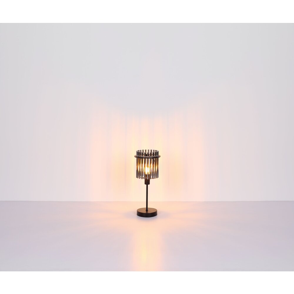 Illuminazione Globo Lighting Gorley Lampada da tavolo Nero, 1-Luce