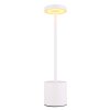 Illuminazione Globo Lighting Polina Lampada da tavolo LED Bianco, 1-Luce