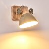 Orny Applique Legno chiaro, 1-Luce