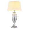 Illuminazione Globo Lighting Leila Lampada da tavolo Cromo, Trasparente, chiaro, 1-Luce