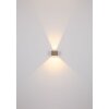 Illuminazione Globo Lighting Veronika Illuminazione esterna LED Antracite, Nero, 2-Luci, Sensori di movimento