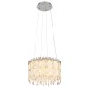 Illuminazione Globo Lighting Klunka Lampadario a sospensione LED Cromo, 1-Luce, Telecomando