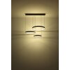 Illuminazione Globo Lighting Briggs Lampadario a sospensione LED Nero, 1-Luce, Telecomando
