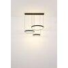 Illuminazione Globo Lighting Briggs Lampadario a sospensione LED Nero, 1-Luce, Telecomando