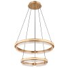 Illuminazione Globo Lighting Blondie Lampadario a sospensione LED Oro, 1-Luce, Telecomando