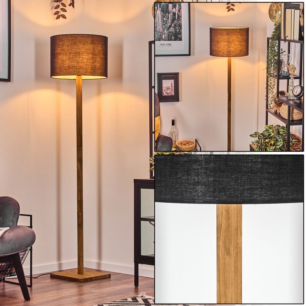 Bassagoda Lampada da terra Écru, Nero, 1-Luce main product photo