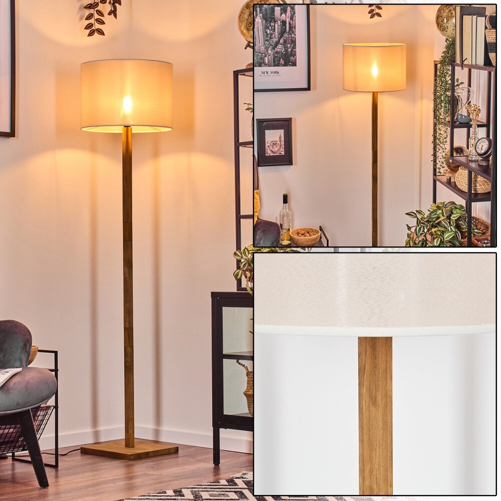 Bassagoda Lampada da terra Écru, Nero, 1-Luce main product photo