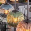 Koyoto Lampada a sfera, Lampada a sospensione Nero, 5-Luci