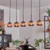 Koyoto Lampada a sfera, Lampada a sospensione Nero, 5-Luci