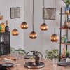 Koyoto Lampada a sfera, Lampada a sospensione Nero, 5-Luci