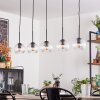 Koyoto Lampada a sfera, Lampada a sospensione Nero, 5-Luci