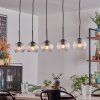 Koyoto Lampada a sfera, Lampada a sospensione Nero, 5-Luci