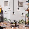 Koyoto Lampada a sfera, Lampada a sospensione Nero, 5-Luci