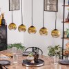 Koyoto Lampada a sfera, Lampada a sospensione Nero, 5-Luci
