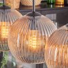 Koyoto Lampada a sfera, Lampada a sospensione Nero, 5-Luci