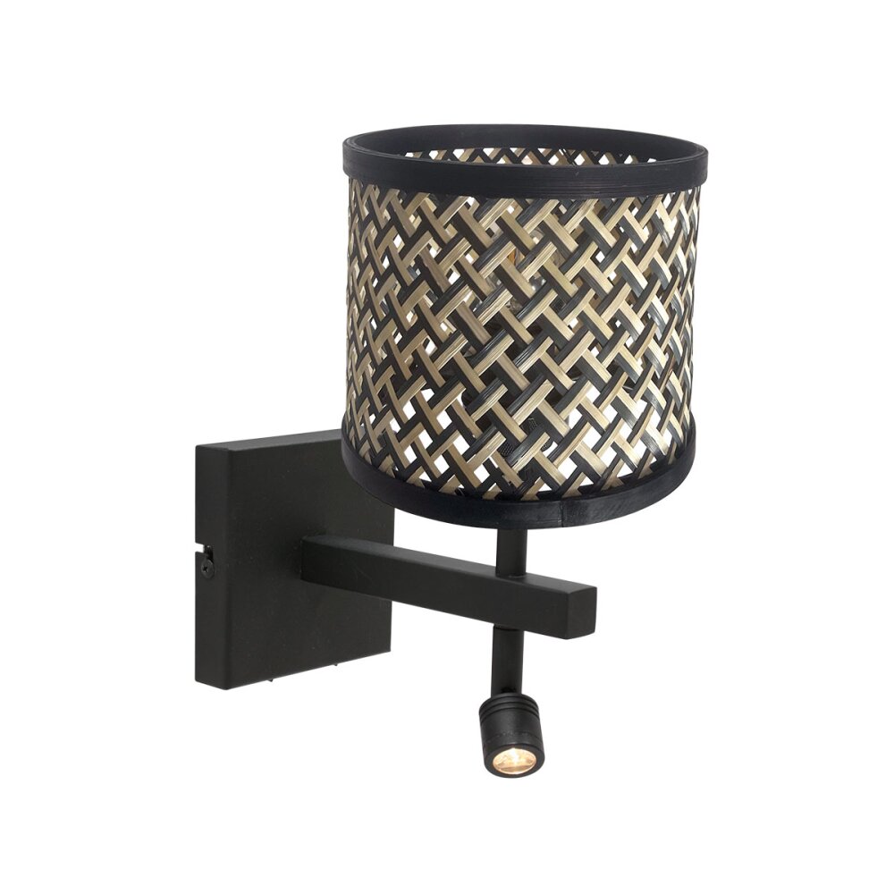 Illuminazione Steinhauer Stang Applique LED Nero, 2-Luci main product photo