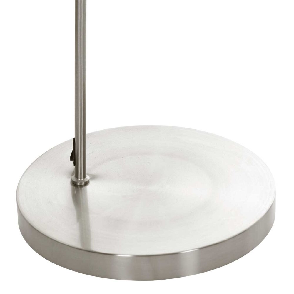 Illuminazione Steinhauer Solva Lampada da terra Acciaio satinato, 1-Luce