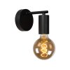 Applique Lucide LEANNE Nero, 1-Luce