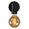 Applique Lucide LEANNE Nero, 1-Luce