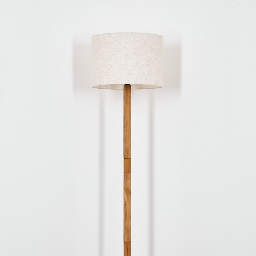 Bassagoda Lampada da terra Écru, 1-Luce