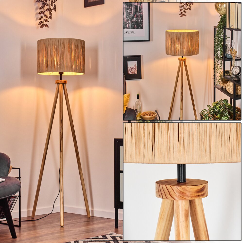 Granja Lampada da terra Écru, Nero, 1-Luce main product photo