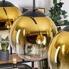 Gastor Lampadario a sospensione, Lampada a sfera, Lampada a sospensione Oro, Chiaro, 3-Luci