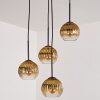 Koyoto Lampadario a sospensione, Lampada a sfera, Lampada a sospensione 35 cm Oro, Chiaro, 4-Luci