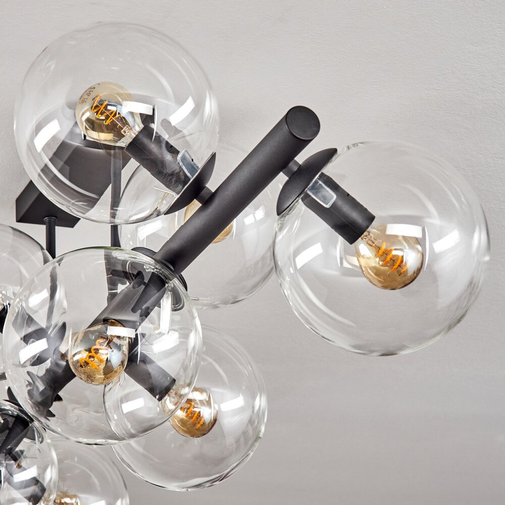Gastor Plafoniera, Lampada a sfera Chiaro, 10-Luci