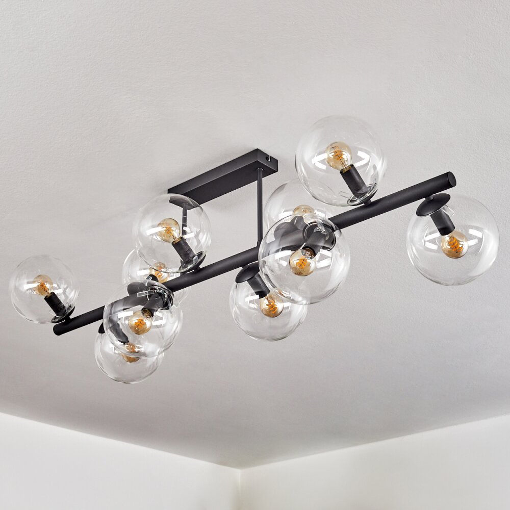 Gastor Plafoniera, Lampada a sfera Chiaro, 10-Luci