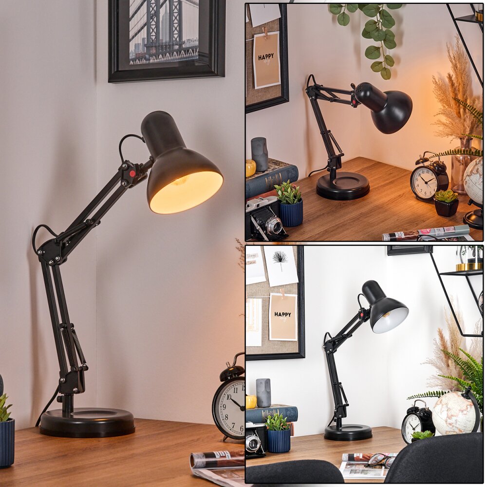 Nurmasuando Lampada da tavolo, Lampada da letture Nero, 1-Luce main product photo