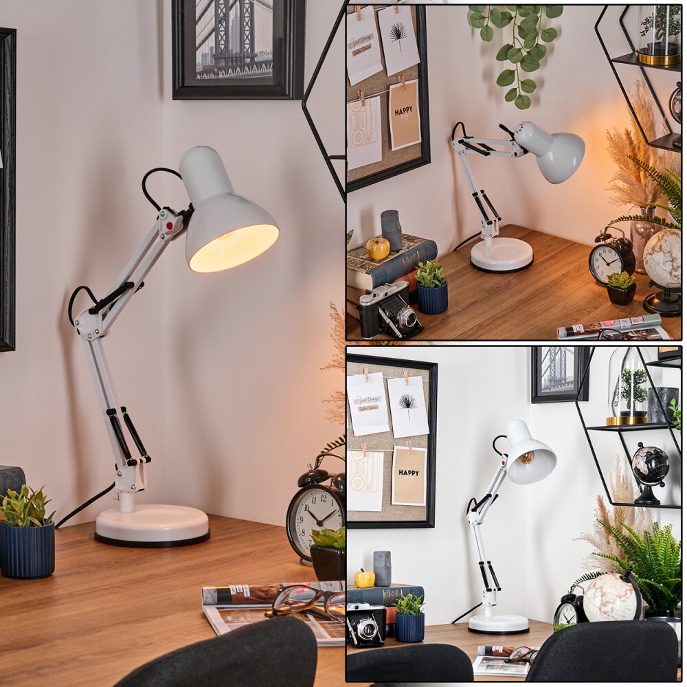 Nurmasuando Lampada da tavolo, Lampada da letture Nero, Bianco, 1-Luce main product photo
