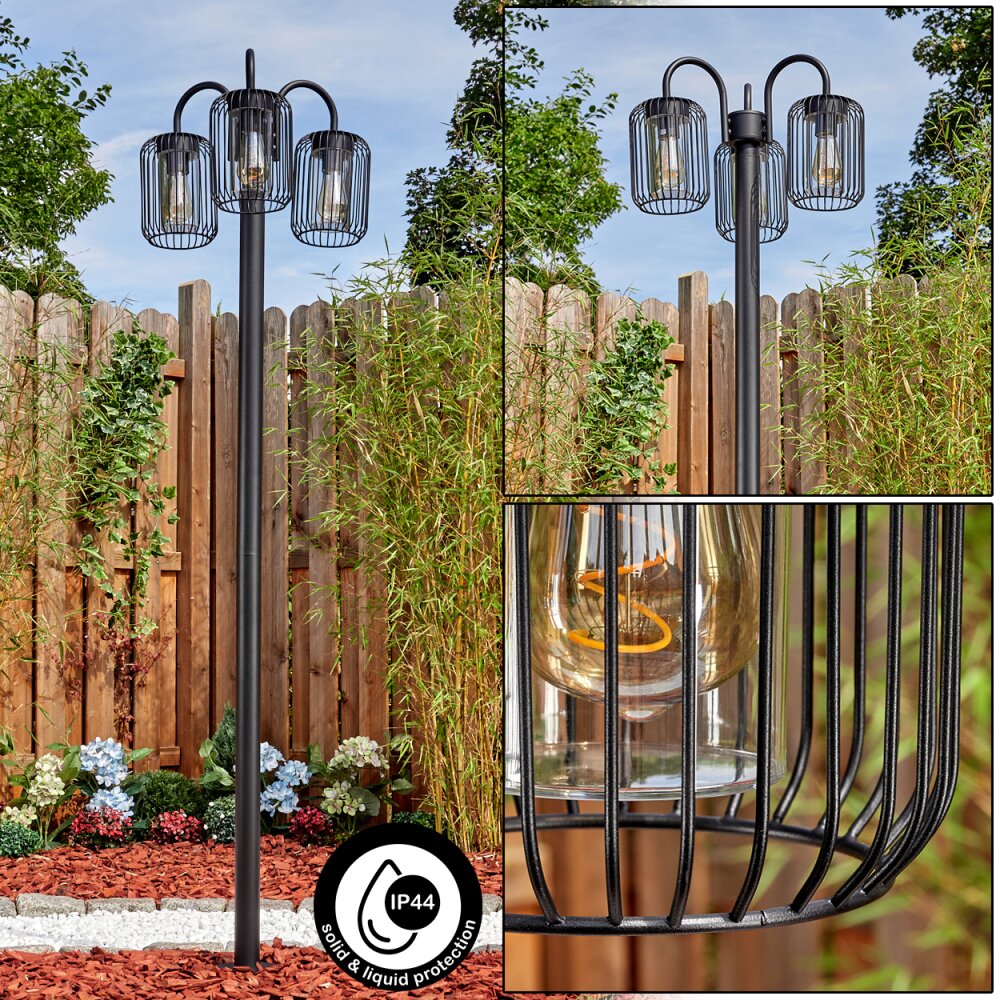 Lejonbacken Illuminazione esterna, Lampione multibraccia, Illuminazione viale Nero, 3-Luci main product photo
