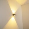 INDORE Applique LED Nichel opaco, 2-Luci