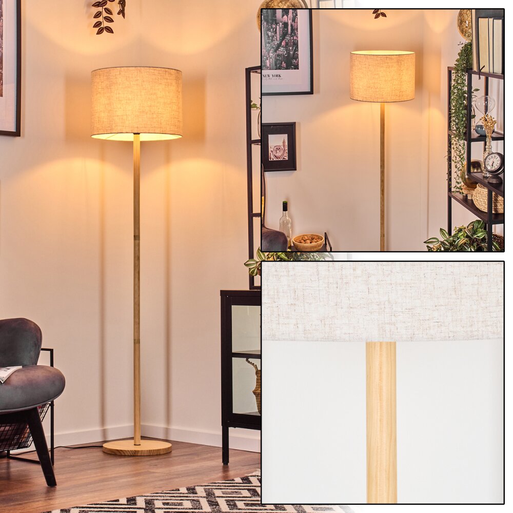 Bassagoda Lampada da terra Écru, 1-Luce main product photo