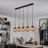 Gastor Lampadario a sospensione, Lampada a sfera, Lampada a sospensione Ambrato, 5-Luci