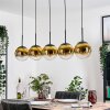 Gastor Lampadario a sospensione, Lampada a sfera, Lampada a sospensione Oro, Chiaro, 5-Luci