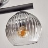 Koyoto Plafoniera, Lampada a sfera Ambrato, Chiaro, Grigio fumo, 10-Luci