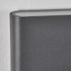 Gamas Lampada da parete per esterno, Illuminazione bagno, Applique, Faretto da parete Antracite, 1-Luce