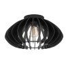 Illuminazione Eglo Eglo Plafoniera Nero, 1-Luce