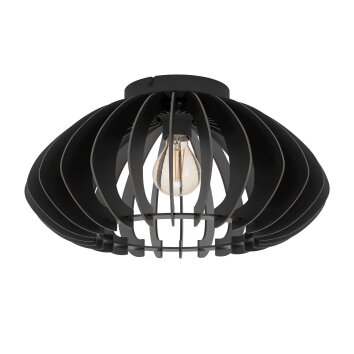 Illuminazione Eglo Eglo Plafoniera Nero, 1-Luce Illuminazione Eglo Eglo Plafoniera Nero, 1-Luce