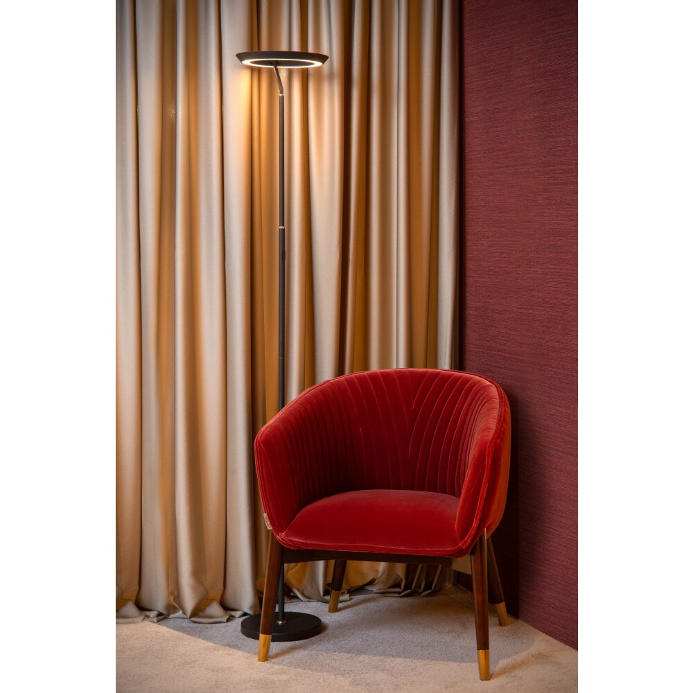 Illuminazione Lucide CELESTE Lampada da terra LED Nero, 1-Luce main product photo
