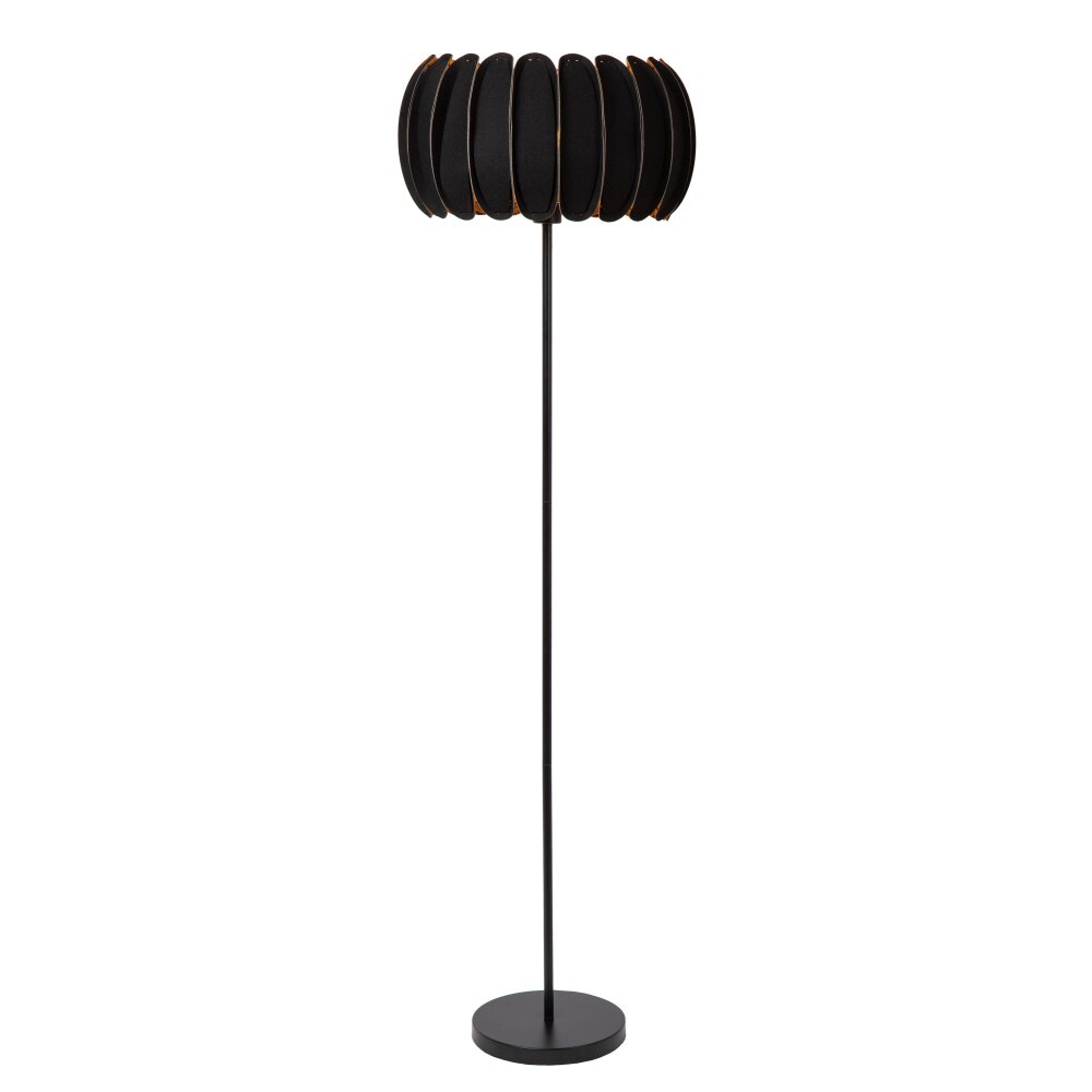 Illuminazione Lucide SPENCER Lampada da terra Nero, 1-Luce