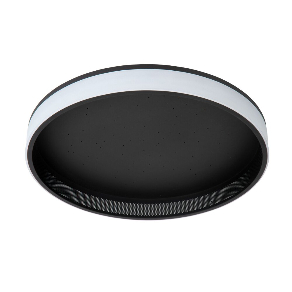 Illuminazione Lucide ESTREJA Plafoniera LED Nero, 1-Luce
