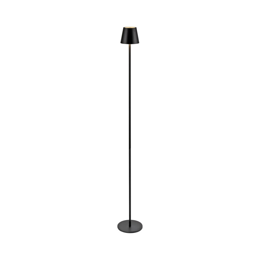Illuminazione Leuchten Direkt EURIA Lampada da terra LED Nero, 1-Luce