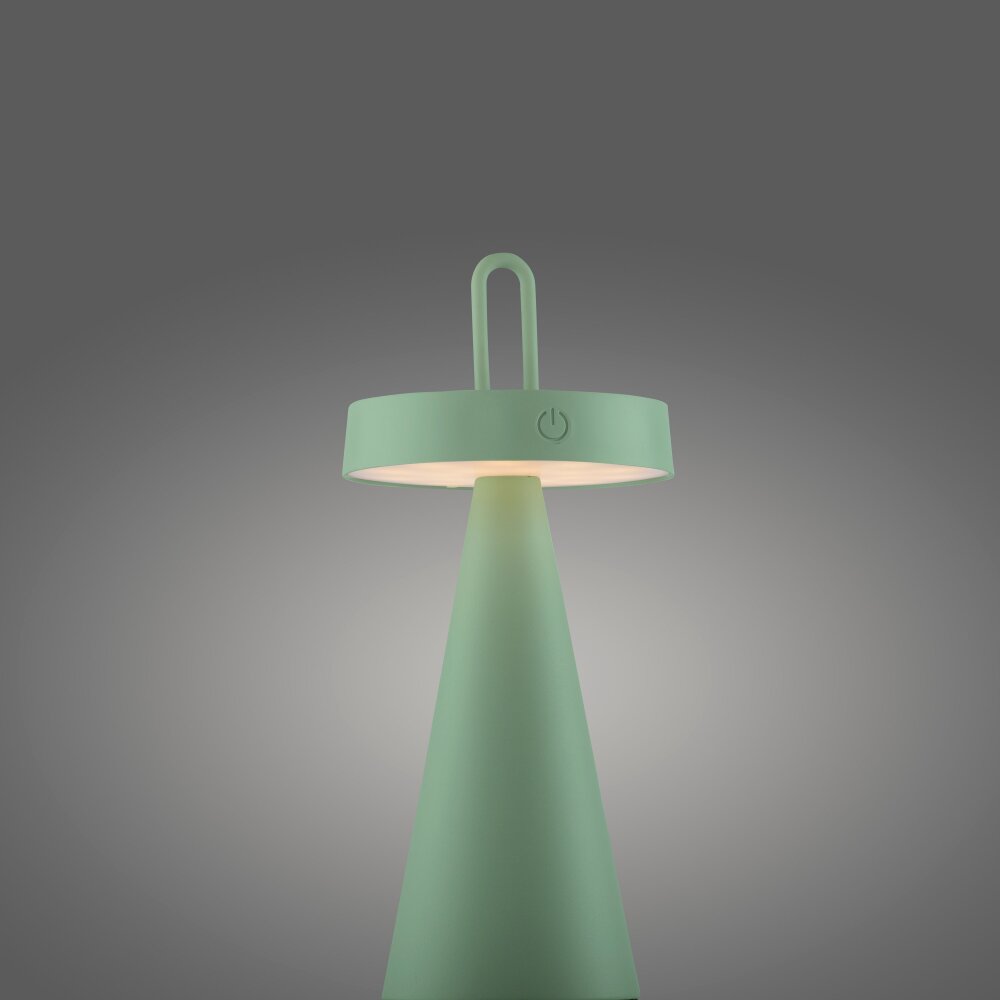 Illuminazione Leuchten Direkt ALWA Lampada da tavolo LED Verde, 1-Luce