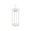 Illuminazione Leuchten Direkt ANSELM Lampada da tavolo LED Bianco, 1-Luce