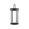 Illuminazione Leuchten Direkt ANSELM Lampada da tavolo LED Nero, 1-Luce