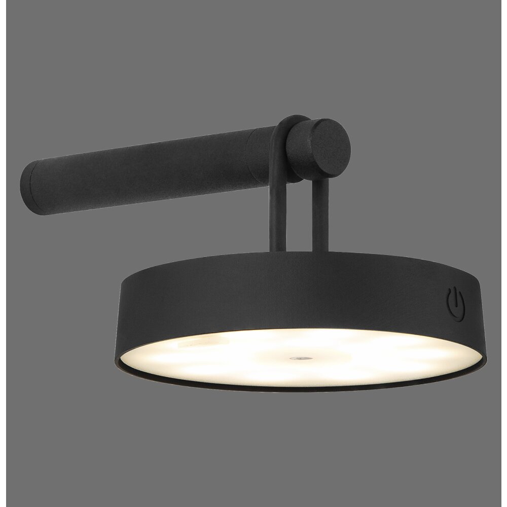 Illuminazione Leuchten Direkt ARMA Lampada a sospensione LED Nero, 1-Luce main product photo