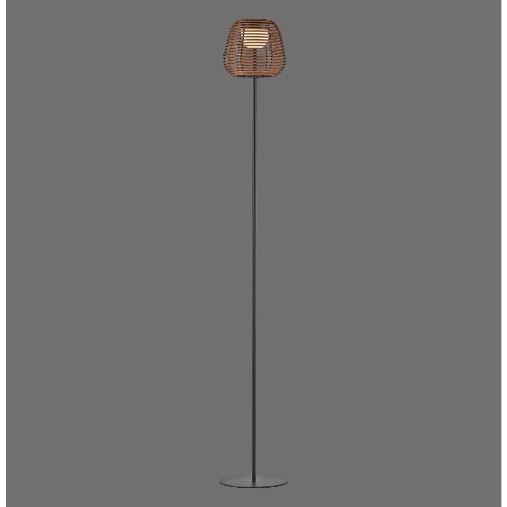 Illuminazione Leuchten Direkt ASKIA Lampada da terra LED Nero, 1-Luce main product photo